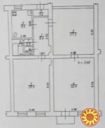 3-кімнатну квартира на Садовой