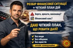 Розбір фінансової ситуації + чіткий план дій