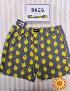 Чоловічі чорні сімейні труси з малюнком "Funny Lemon" (арт. MBXK 307/01/125)