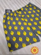 Чоловічі чорні сімейні труси з малюнком "Funny Lemon" (арт. MBXK 307/01/125)