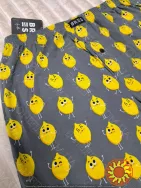 Чоловічі чорні сімейні труси з малюнком "Funny Lemon" (арт. MBXK 307/01/125)