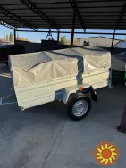 Новий причіп оцинкований "Дніпро" 210х130х40