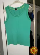 жіноча спортивна зелена майка 100 грн.