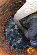 Илосос Днепр.Ручная чистка.