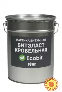 Мастика битумная ведро 10,0 кг БИТЭЛАСТ - КРОВЕЛЬНЫЙ Ecobit ДСТУ Б В.2.7-108-2001