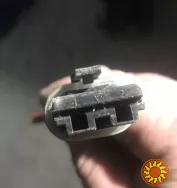 Бу разъём фишка вентилятора радиатора 2 pin герметичная Renault Laguna 1.