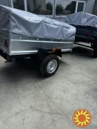 Новий причіп 200х130х40 - причіп із оцинковнаими бортами