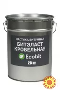 Мастика битумная ведро 25,0 кг БИТЭЛАСТ - КРОВЕЛЬНЫЙ Ecobit ДСТУ Б В.2.7-108-2001