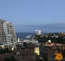 1к ЖК Гагарин Плаза/ Аркадия. Евроремонт. Вид моря.