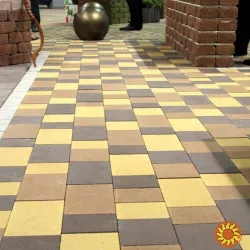 Тротуарная плитка «Плац» с фаской — геометрия стиля!