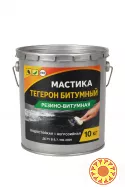 ТЕГЕРОН Битумный ЭКОБИТ ведро 10,0 кг мастика резино-битумная ДСТУ Б В.2.7-106-2001