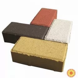 Тротуарная плитка "Кирпичик" напрямую от производителя