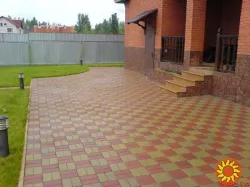 Тротуарная плитка "Кирпичик" напрямую от производителя