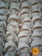 Пельмені на заварному тісті заморожені. Напівфабрикат.