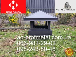 Накривка на димохід RAL 9005 РЕМА мат.