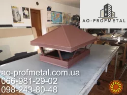 Парасолька на вентканал RAL 7016 РЕМА матова.