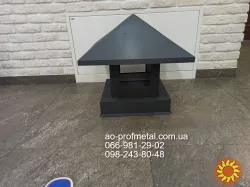 Парасолька на вентканал RAL 7016 РЕМА матова.