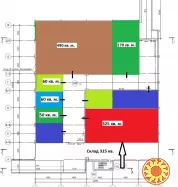 О Р Е Н Д А :Найбезпечний склад 325 кв. м. Індустріальний парк КИТ