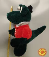 Крокодил іграшка м'яка в'язана зелена  сувенір подарунок  hand made ручна робота