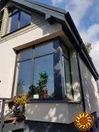 Комплексное остекление коттеджей, домов, дач профилем Рехау Rehau