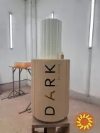 Об’ємна реклама баночка для бренду DARK BY RIOR