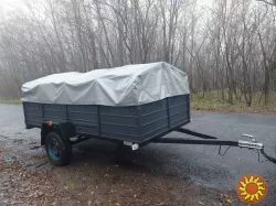 Удлиненный усиленный прицеп от завода 3000*1300*500 и другие размеры