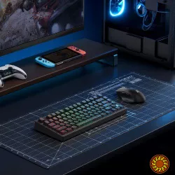 MCHOSE Jet 75 Topographic Black God Switch