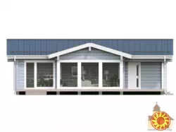 Купити зруб дерев’яного будинку під ключ