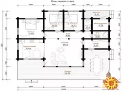 Купити зруб дерев’яного будинку під ключ