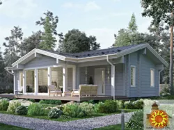 Купити зруб дерев’яного будинку під ключ