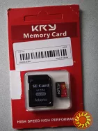 Карта пам'яті Micro Memory SD U1 Class 10 128ГБ + адаптер