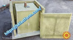 Форми для бетонного Кашпо Зебра львівська