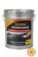 Тегерон Кровельный Ecobit ведро 10,0 кг - кровельная битумная мастика ДСТУ Б В.2.7-108-2001