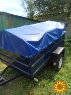 Новий причіп до авто 200х130х40 від заводу "Дніпро"