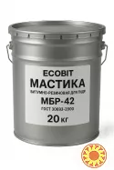 Мастика битумно-резиновая для гидроизоляции МБР-42 Ecobit ГОСТ 30693-2000 20 кг