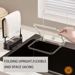 Складаний фільтр для раковини з присоскою