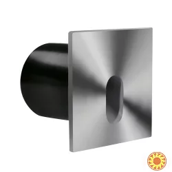 Світлодіодний світильник для підсвічування сходів, Strühm, 3W, 4000K, врізний, квадратний, матовий хром, STR-03120