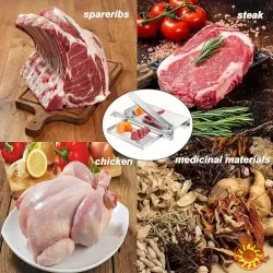 М’ясорубка з нержавіючої сталі для куркі, качки, риби та ребер