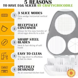 3-в-1 Слайсер для яєць