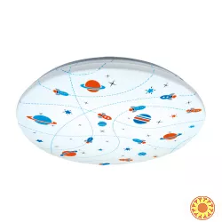 Стельовий світлодіодний світильник, Strühm, IP44, 20W, 4000K, накладний, круглий, білий, STR-03647