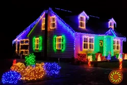 Монтаж демонтаж та продаж новорічних гірлянд