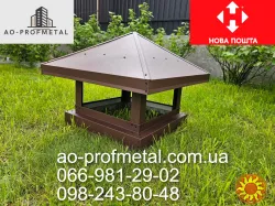 Флюгарки на трубы дымоходов.