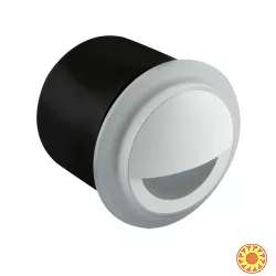 Світлодіодний світильник для підсвічування сходів, Strühm Poland, 3.5W, 5700K, врізний, круглий, білий, STR-03122