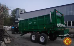 Розкидач курячого посліду, компосту, вапна, дефекату ПРТ-7, ПРТ-10