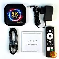 Смарт-приставка TV98 RK3528 (2/16GB; AndroidTV Настроена; голосовий пульт)