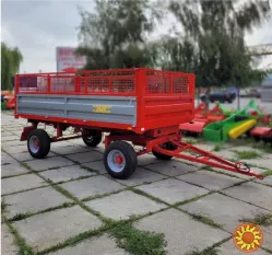 Причіп тракторний 2ПТС-4,5 надставні борти сітка
