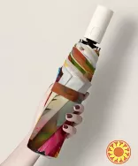 Вишукана яскрава складна парасоля