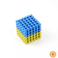 Неокуб синьо-жовтий