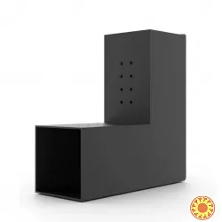 Зєднувач кутовий Г-образний 100х100