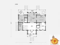 Купити зруб для бізнесу з екологічних матеріалів